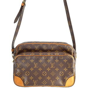 Louis Vuitton Monogram Leather Brown Nile Shoulder Bag